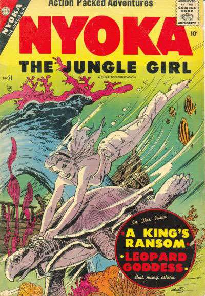 Nyoka, the Jungle Girl (1945, Fawcett) # 21 Raw