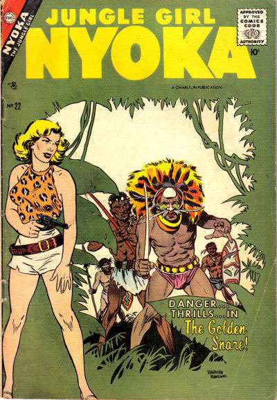 Nyoka, the Jungle Girl (1945, Fawcett) # 22 Raw