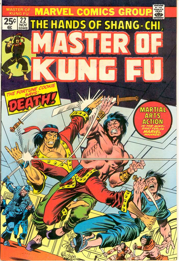 Master of Kung Fu (1974 Marvel) # 22 Raw