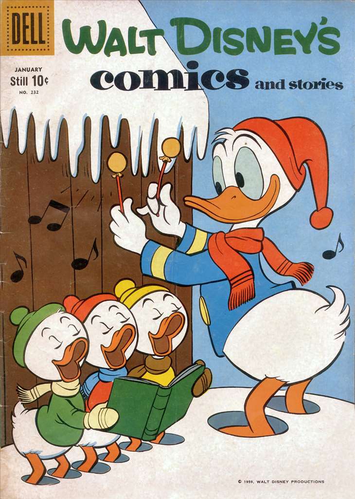 Walt Disney's Comics and Stories (1947 Dell) #232 Raw