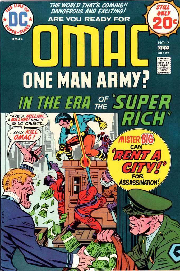 OMAC (1974 1st Series DC) #  2 Raw