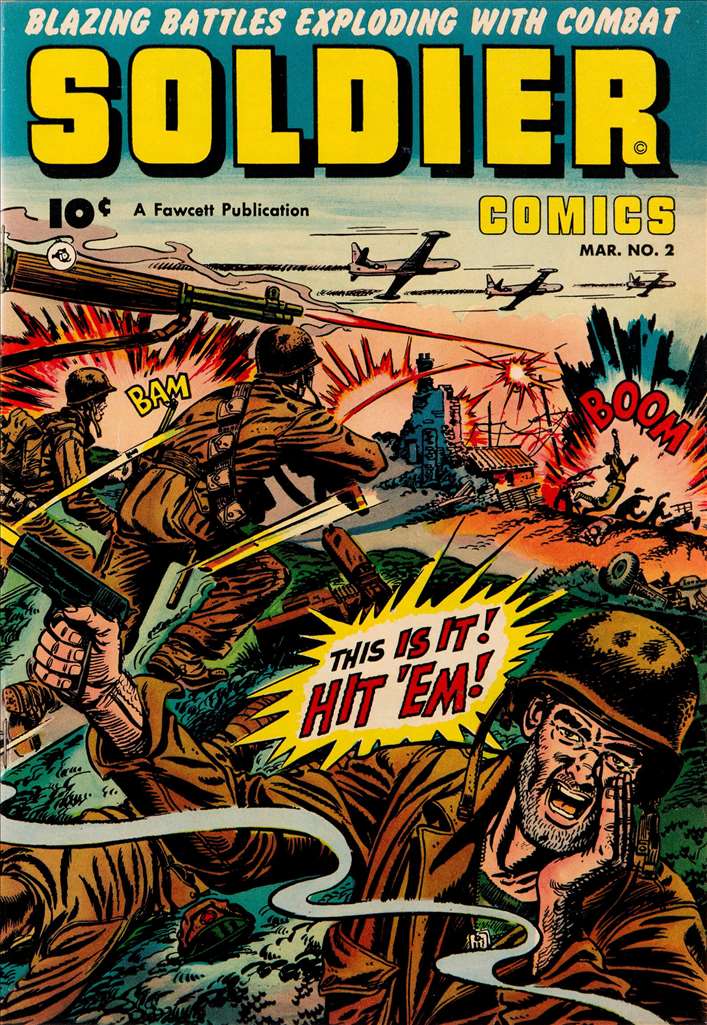 Soldier (1952, Fawcett) #  2 Raw