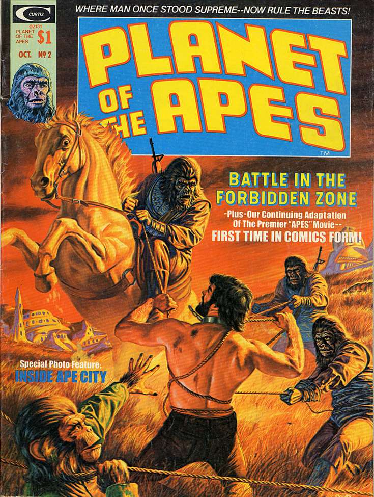 Planet of the Apes #  2 Raw