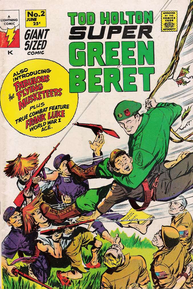 Super Green Beret (1967) #  2 Raw