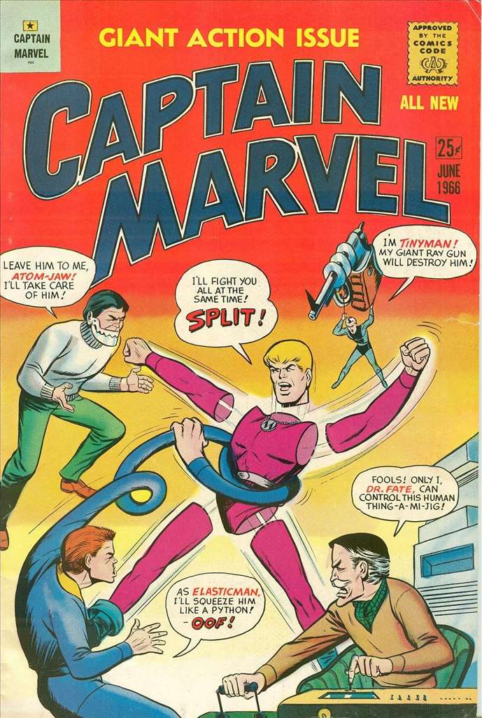 Captain Marvel (1966, M.F. Enterprises) #  2 Raw