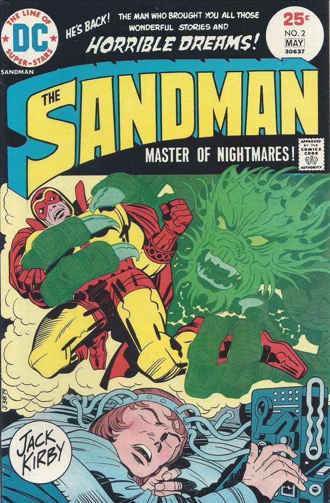 Sandman (1974 1st Series DC) #  2 Raw