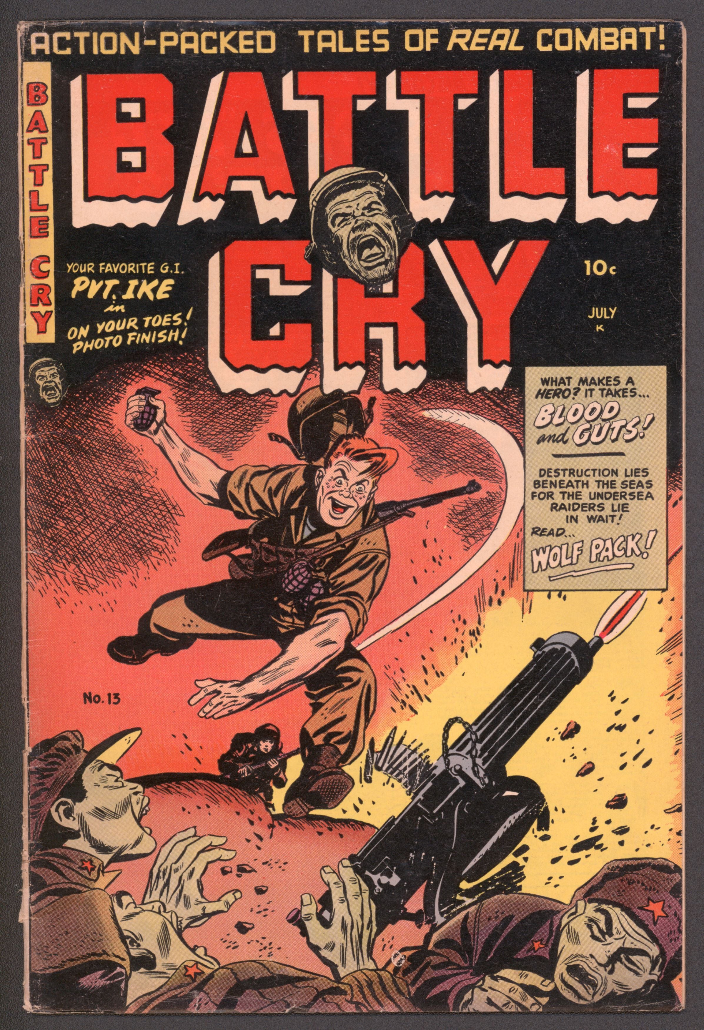 Battle Cry (1952, Stanmor) # 13 Raw