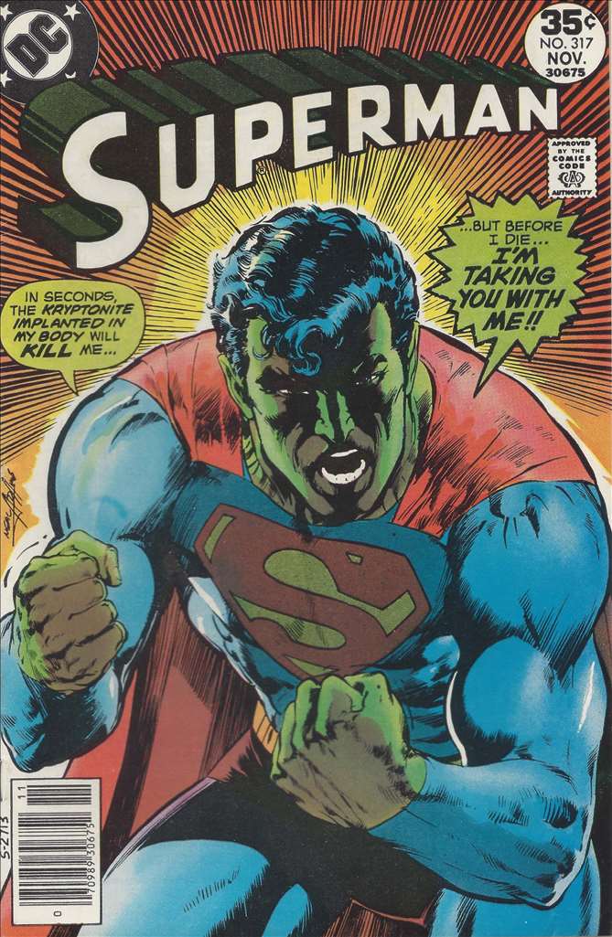 Superman (1939 1st Series DC) #317 Raw