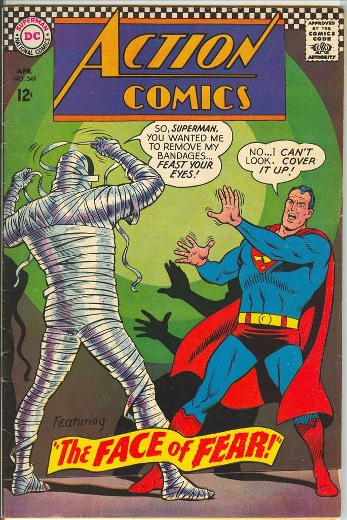 Action Comics (1938 1st Series DC) #349 Raw