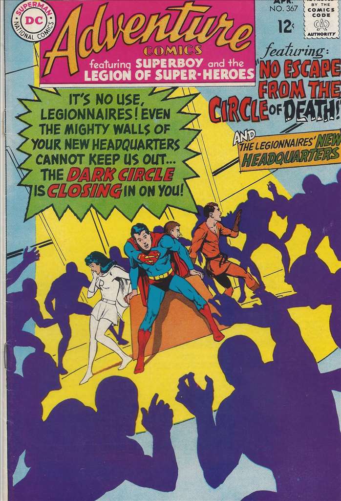 Adventure Comics (1938 1st Series DC) #367 Raw