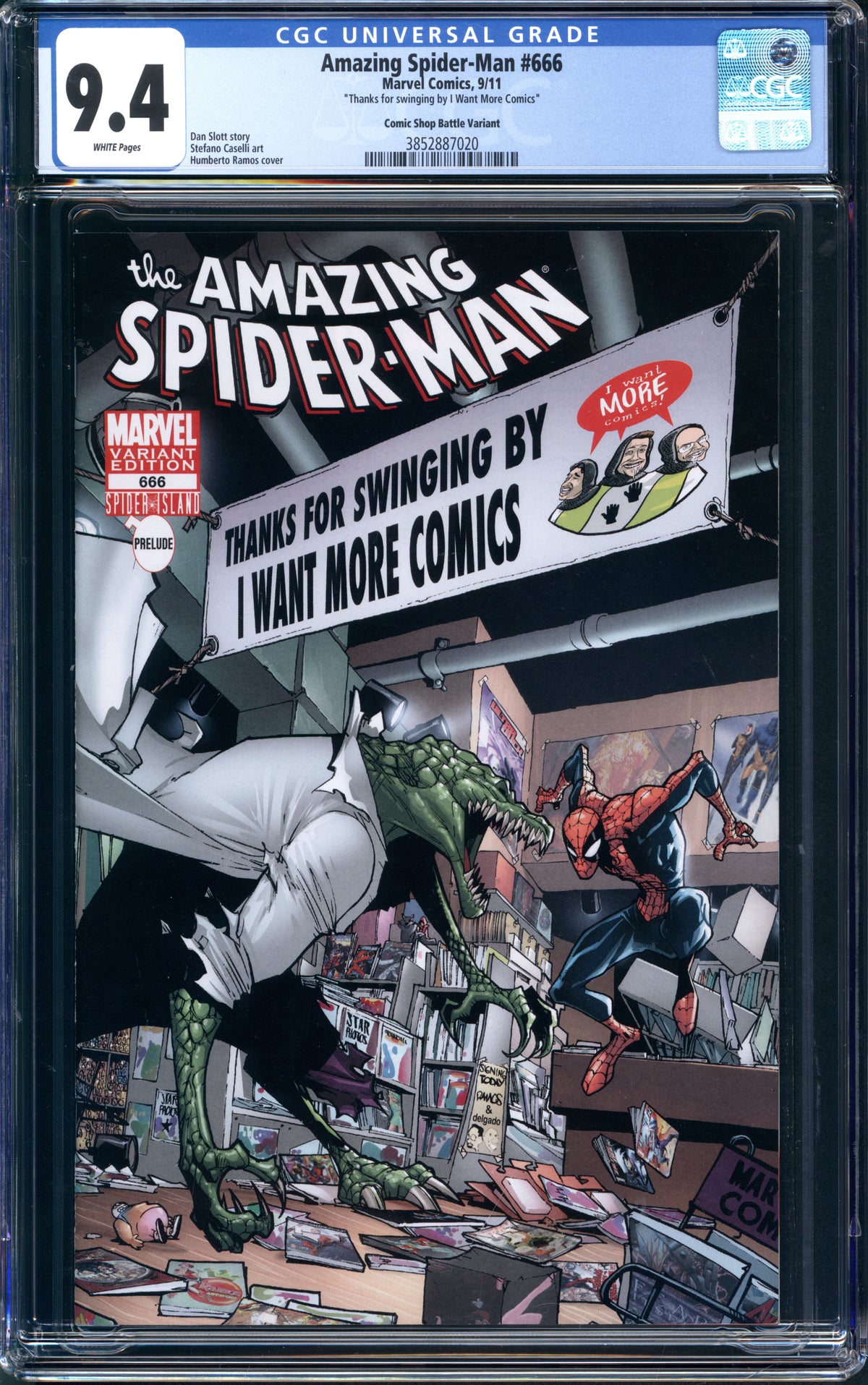 VIM_grade_cgc-9-4-comic-shop-battle-variant---thanks-for-swinging-by-i-want-more-comics-3852887020