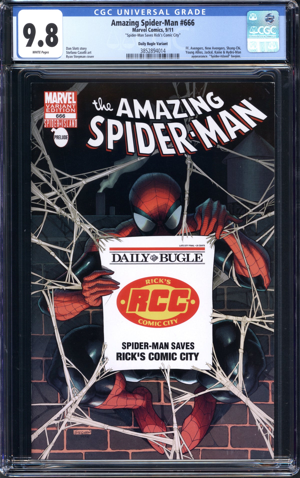 VIM_grade_cgc-9-8-daily-bugle-variant---spider-man-saves-rick's-comic-city-3852894014