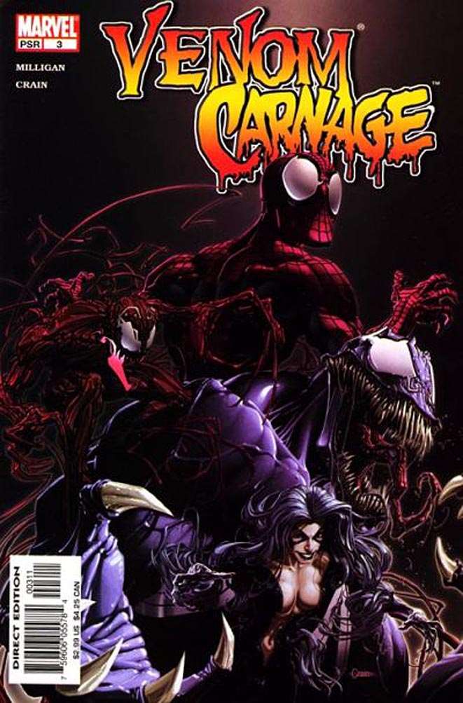 Venom Vs Carnage (2004 Marvel) #  3 Raw