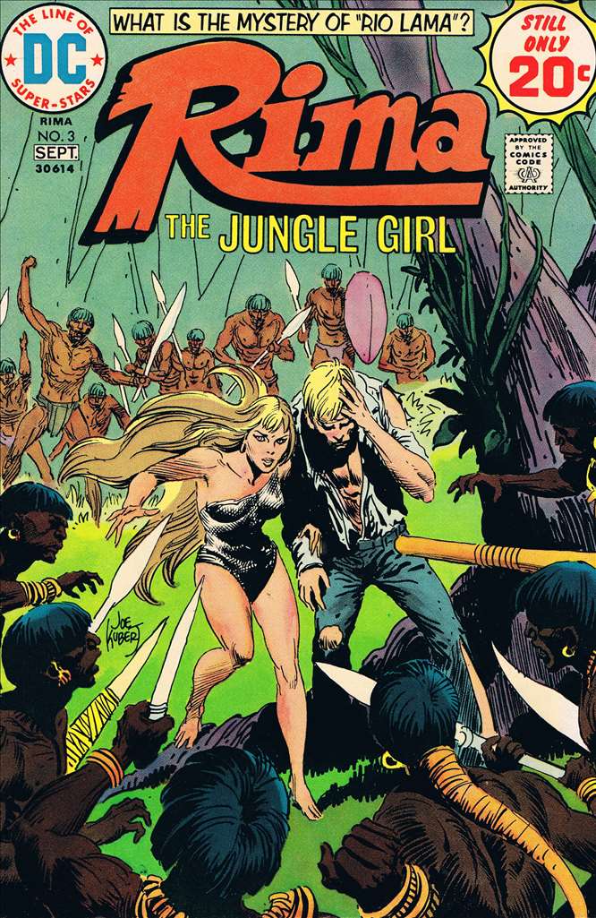 Rima the Jungle Girl (1974 DC) #  3 Raw