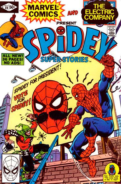 Spidey Super Stories (1974 Marvel) # 49 Raw