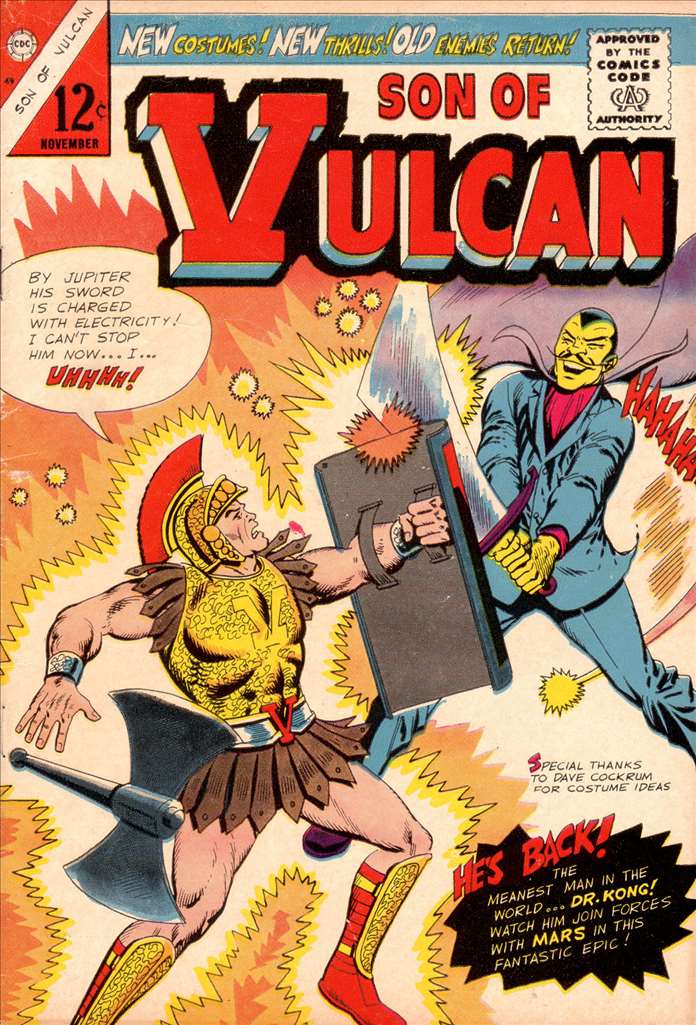 Son of Vulcan (1966,Charlton) # 49 Raw