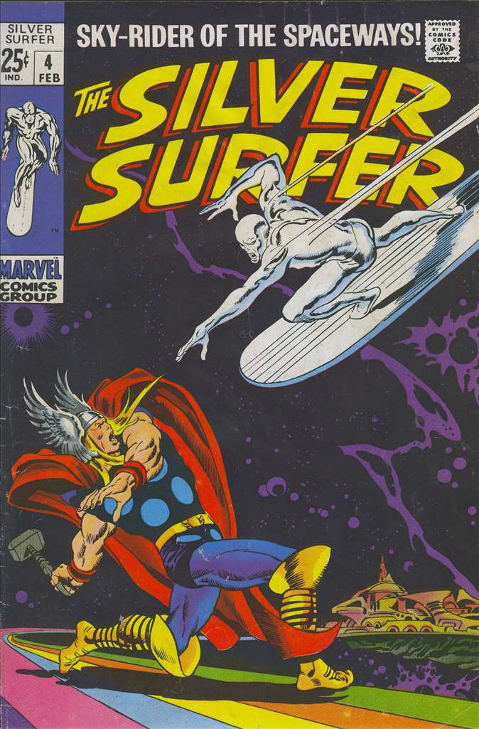 Silver Surfer (1968 1st Series Marvel) #  4 Raw