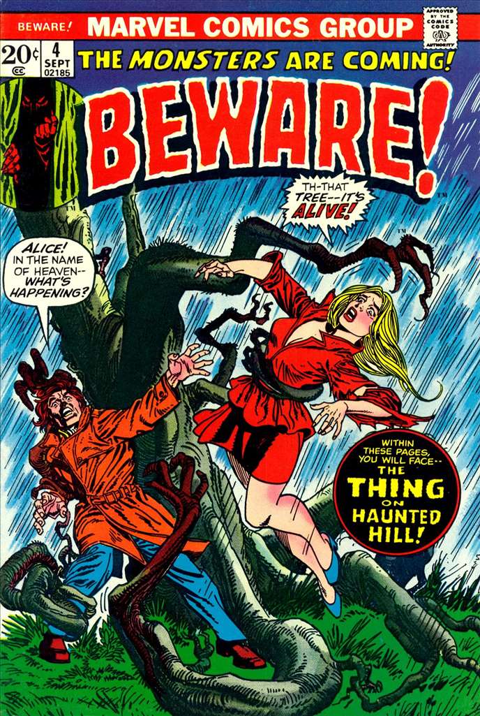 Beware (Marvel, 1973) #  4 Raw