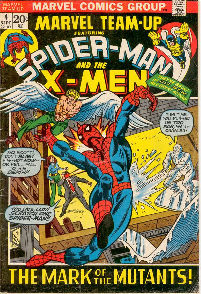 Marvel Team-Up (1972 1st Series Marvel) #  4 Raw