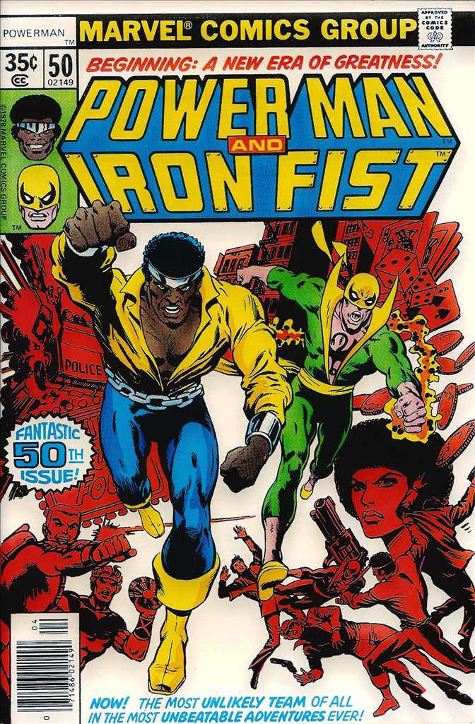 Power Man and Iron Fist (1972 1st Series Marvel) # 50 Raw