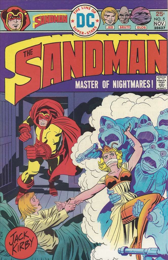 Sandman (1974 1st Series DC) #  5 Raw