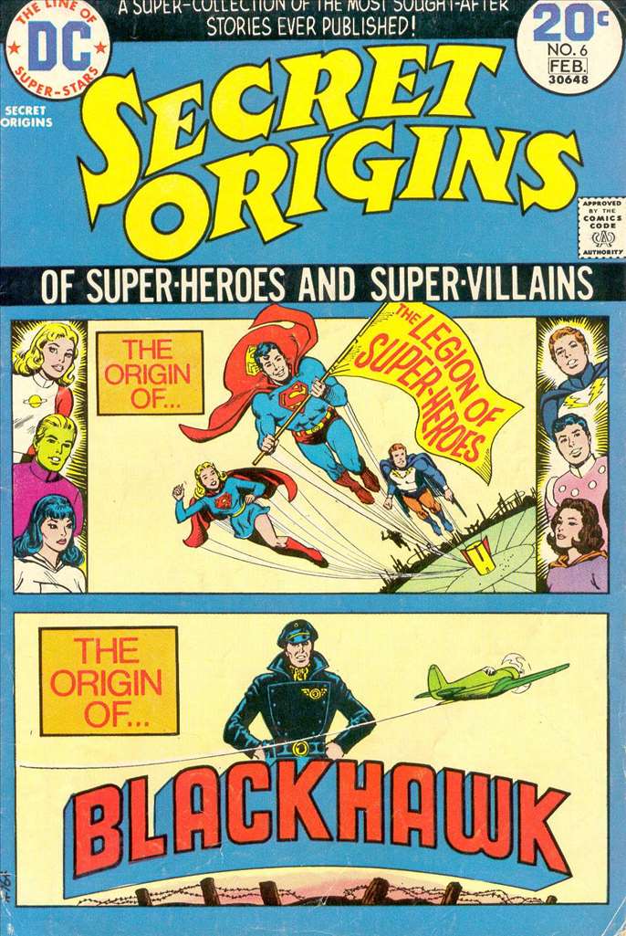 Secret Origins (1973 DC) #  6 Raw