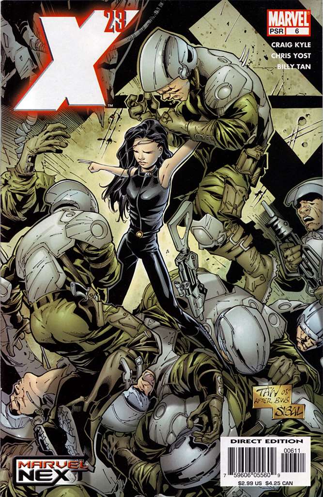 X-23 (2005 1st Series Marvel) #  6 Raw