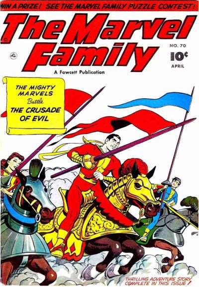 Marvel Family (1945 Fawcett) # 70 Raw