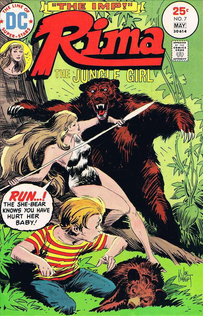 Rima the Jungle Girl (1974 DC) #  7 Raw