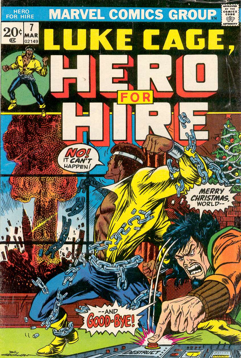 Power Man and Iron Fist (1972 1st Series Marvel) #  7 Raw