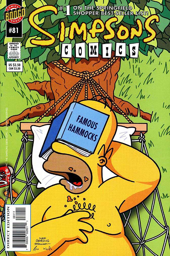 Simpsons Comics (1993 Bongo) # 81 Raw