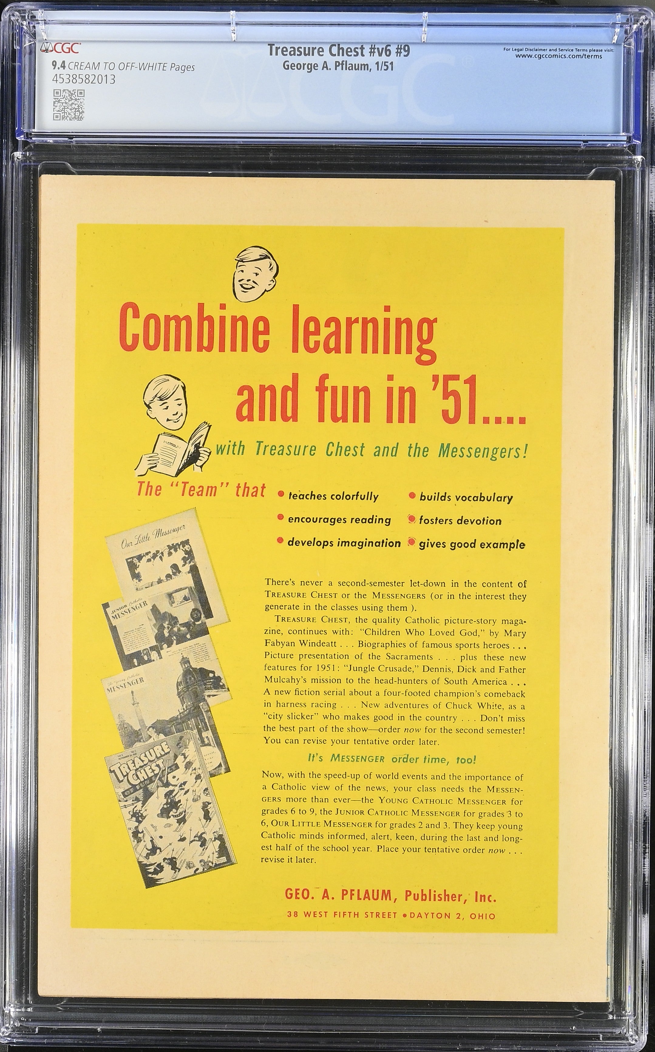 VIM_grade_cgc-9-4-cow-4538582013