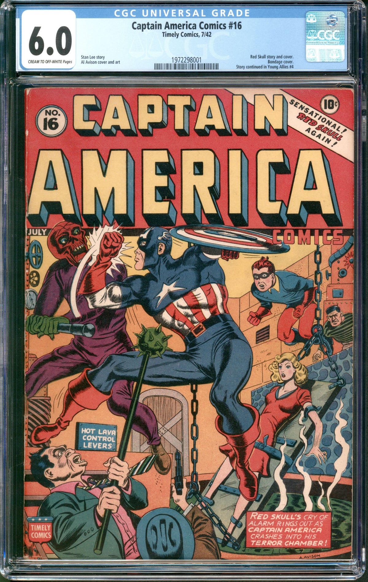 Captain America Comics 16 CGC