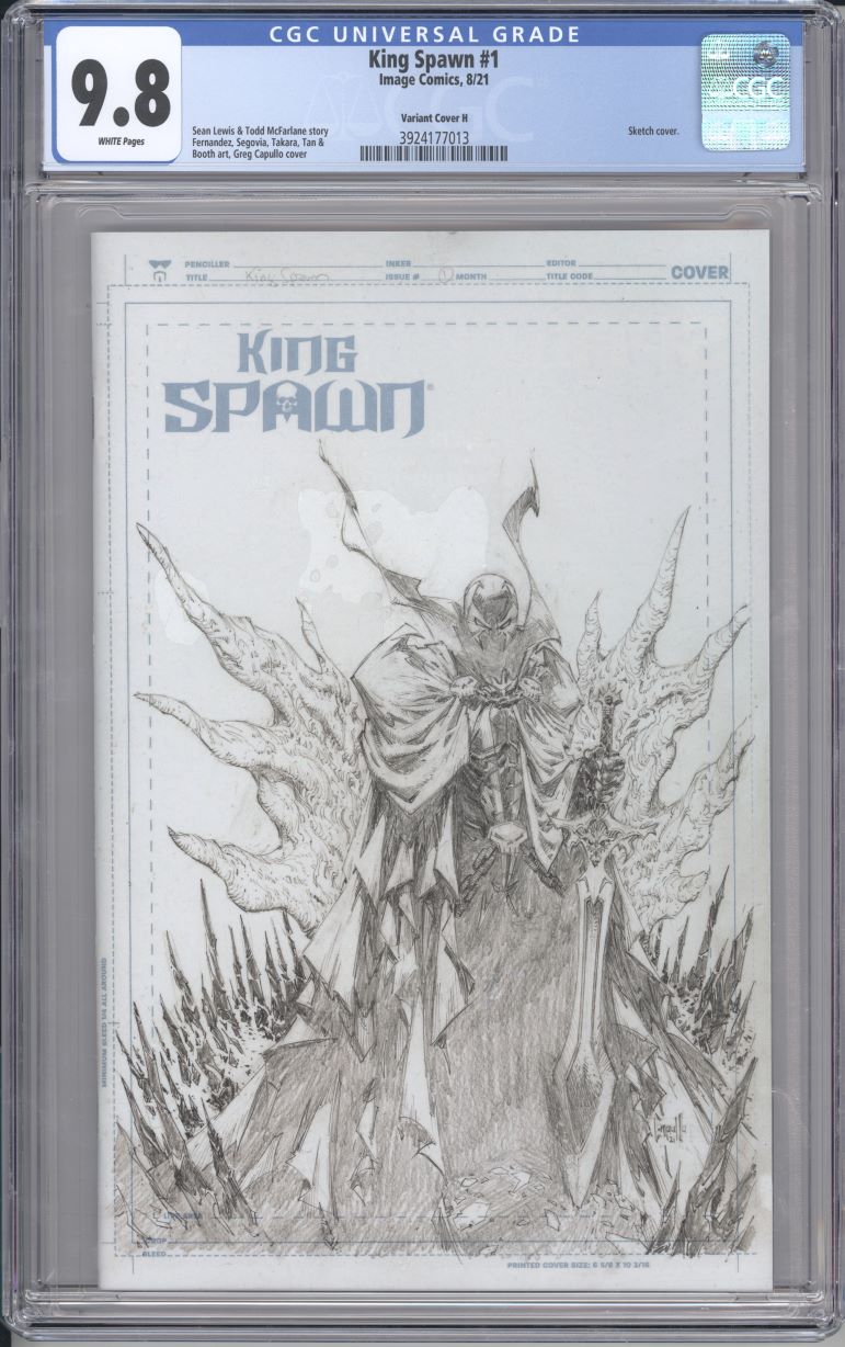 #Grade_cgc 9.8 variant h sketch (3924177013)