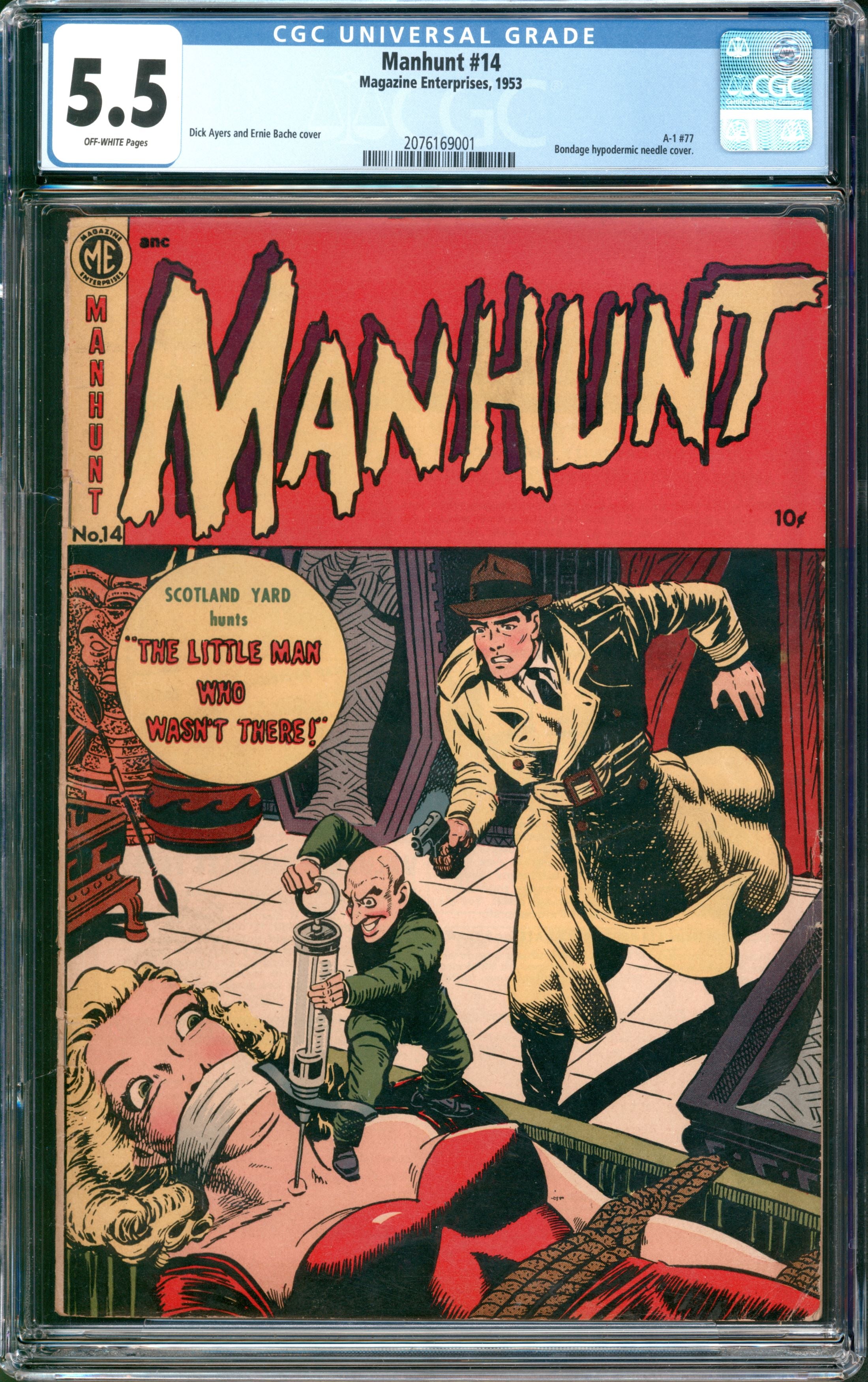 Manhunt! (1947 ME) # 14 CGC