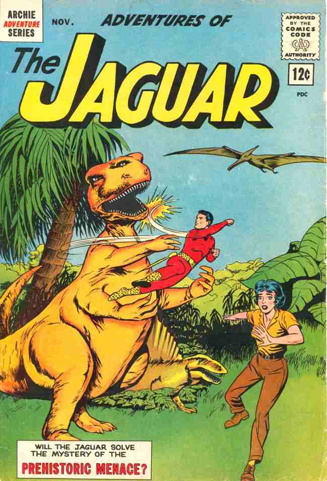 Adventures of the Jaguar # 10 Raw