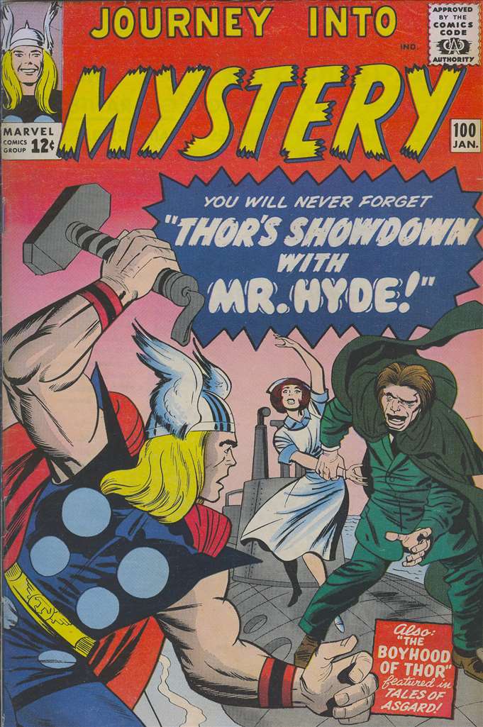 Journey into Mystery (1952 1st Series Marvel) #100 Raw