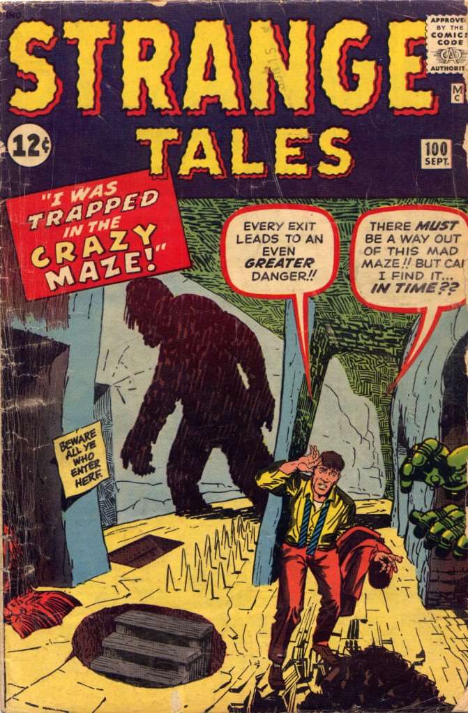 Strange Tales (1951 1st Series Marvel) #100 Raw