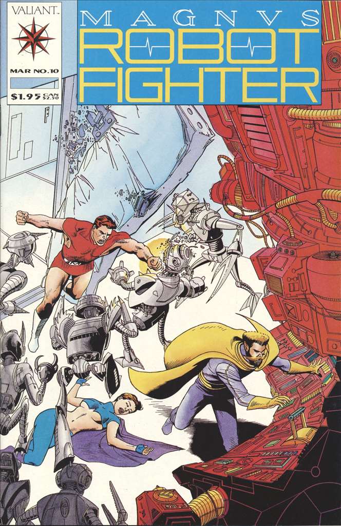 Magnus Robot Fighter (1991 Valiant) # 10 Raw