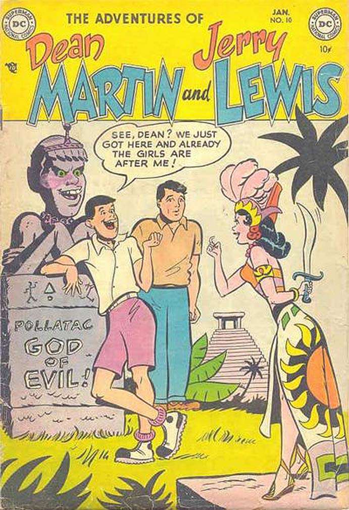 Adventures of Dean Martin and Jerry Lewis (DC,1952) # 10 Raw