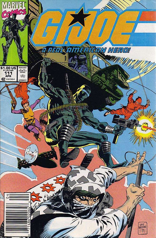 GI Joe (1982 Marvel) #111 Raw