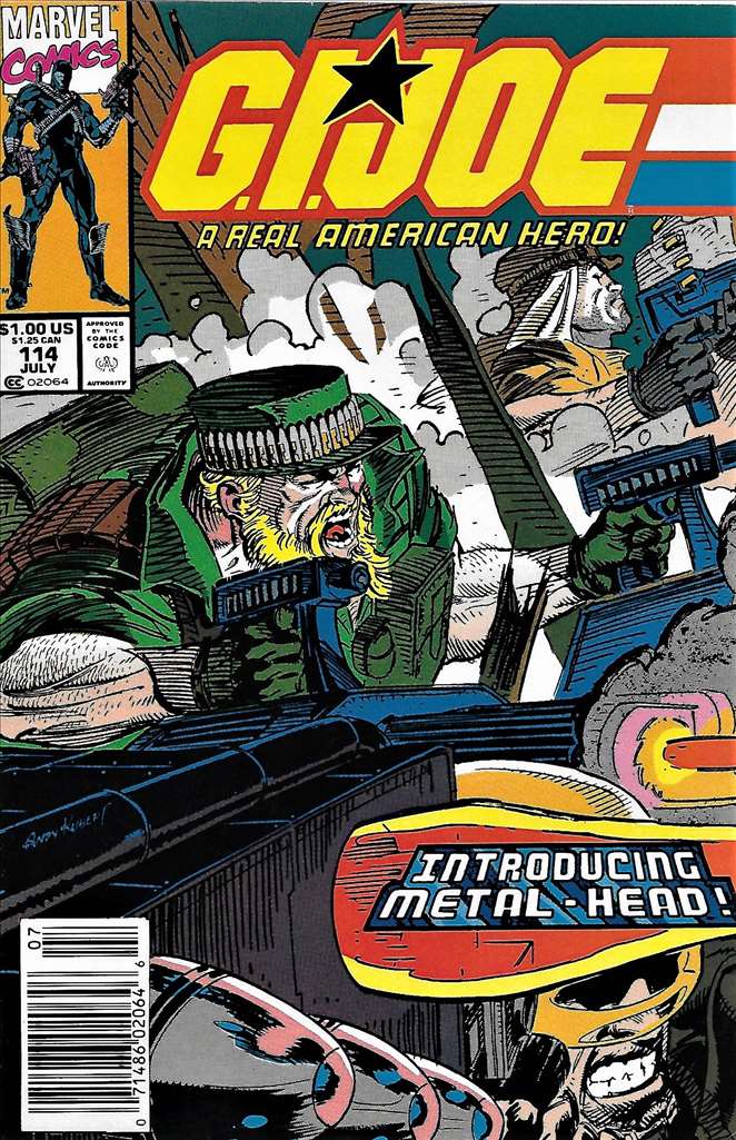 GI Joe (1982 Marvel) #114 Raw