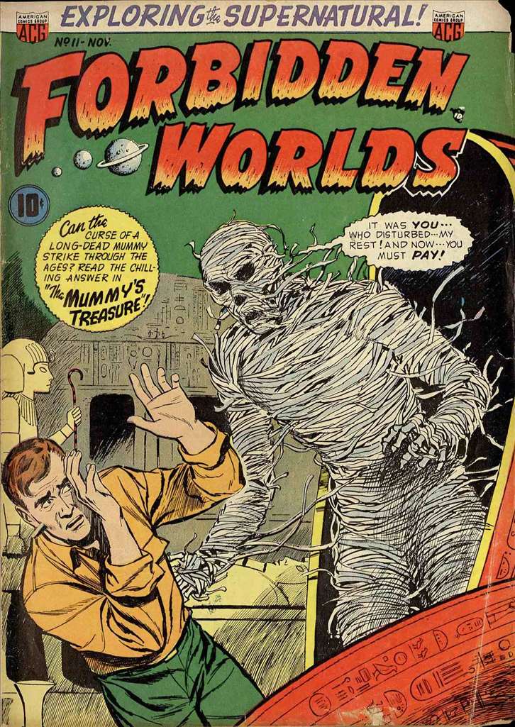 Forbidden Worlds (1951 ACG) # 11 Raw