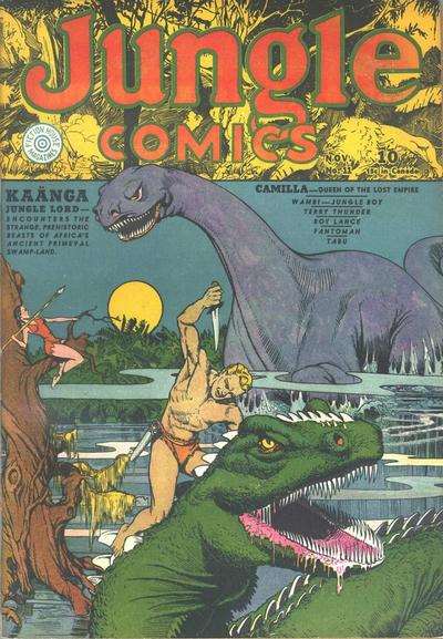 Jungle Comics (1949, Fiction House) # 11 Raw