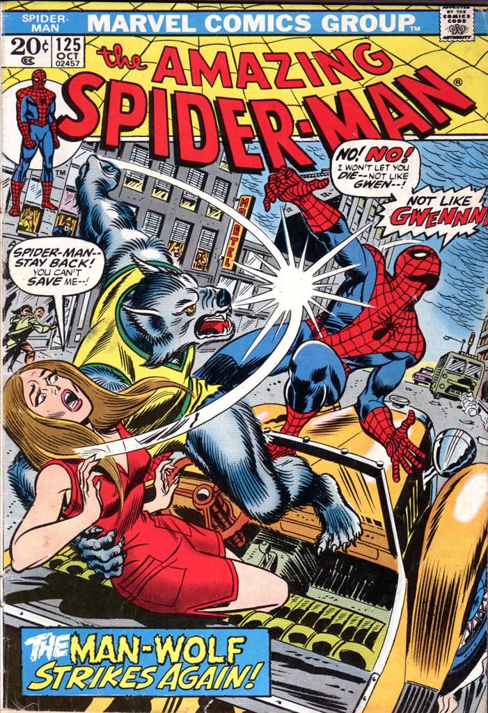 Amazing Spider-Man (1963 1st Series Marvel) #125 Raw