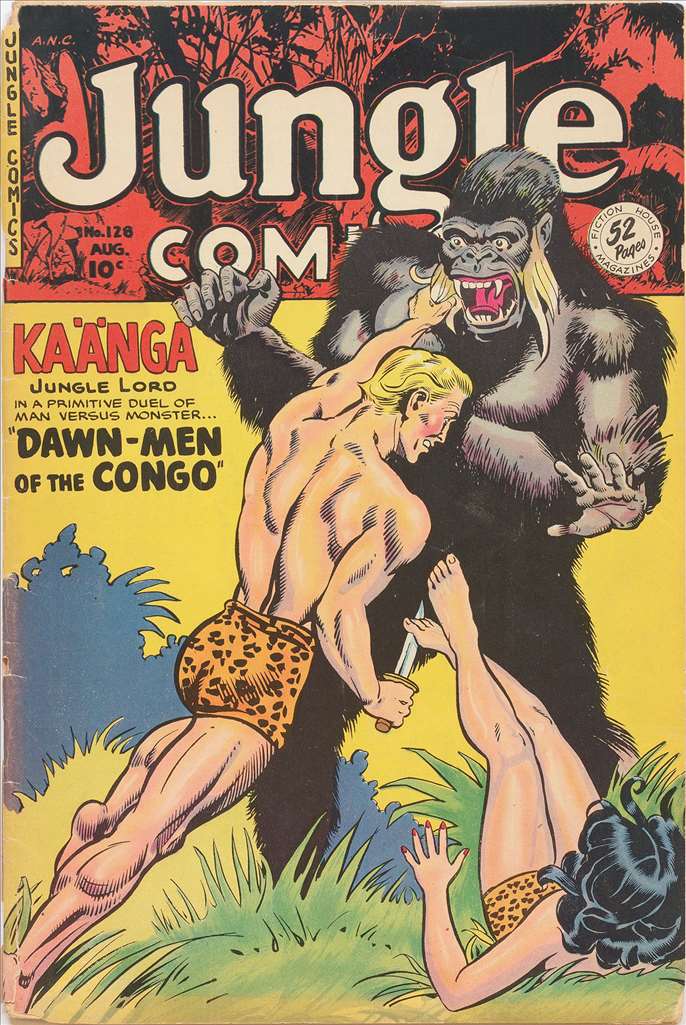 Jungle Comics (1949, Fiction House) #128 Raw