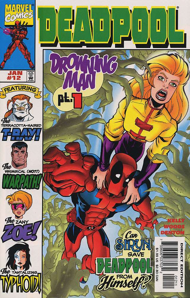 Deadpool (1997 1st Series Marvel) # 12 Raw