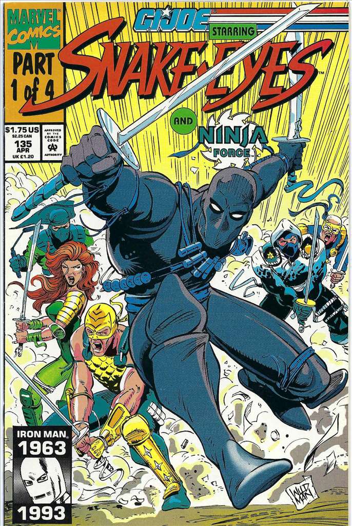 GI Joe (1982 Marvel) #135 Raw