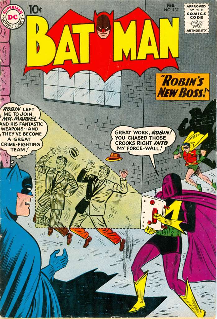 Batman (1940 1st Series DC) #137 Raw