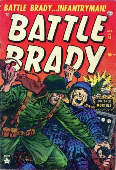 Battle Brady (Atlas, 1953) # 13 Raw